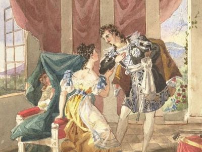 Opera Scene: Le nozze di Figaro (Figaro, Il&nbsp;Conte[cover])